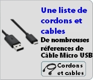 Cable micro usb 