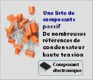 Condensateurs haute tension 