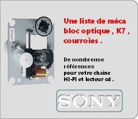 Bloc mca CD toutes marques 