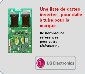 Carte inverter LG 