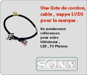 Cordon lvds Sony 
