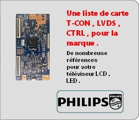Carte T-CON board Philips 