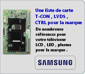 Platine T-CON board Samsung 
