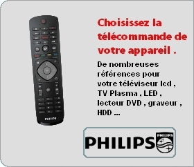 Tlcommande Philips 