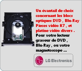 Bloc mca DVD LG 