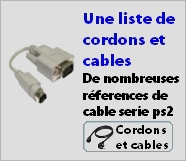 Cordon srie et ps2 